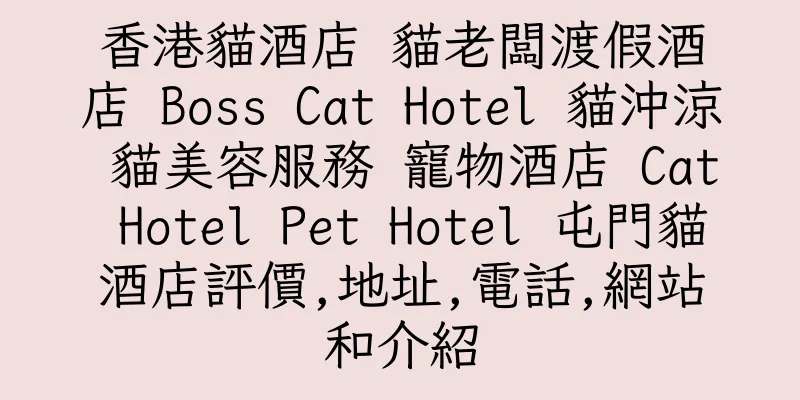 香港貓酒店 貓老闆渡假酒店 Boss Cat Hotel 貓沖涼 貓美容服務 寵物酒店 Cat Hotel Pet Hotel 屯門貓酒店評價,地址,電話,網站和介紹